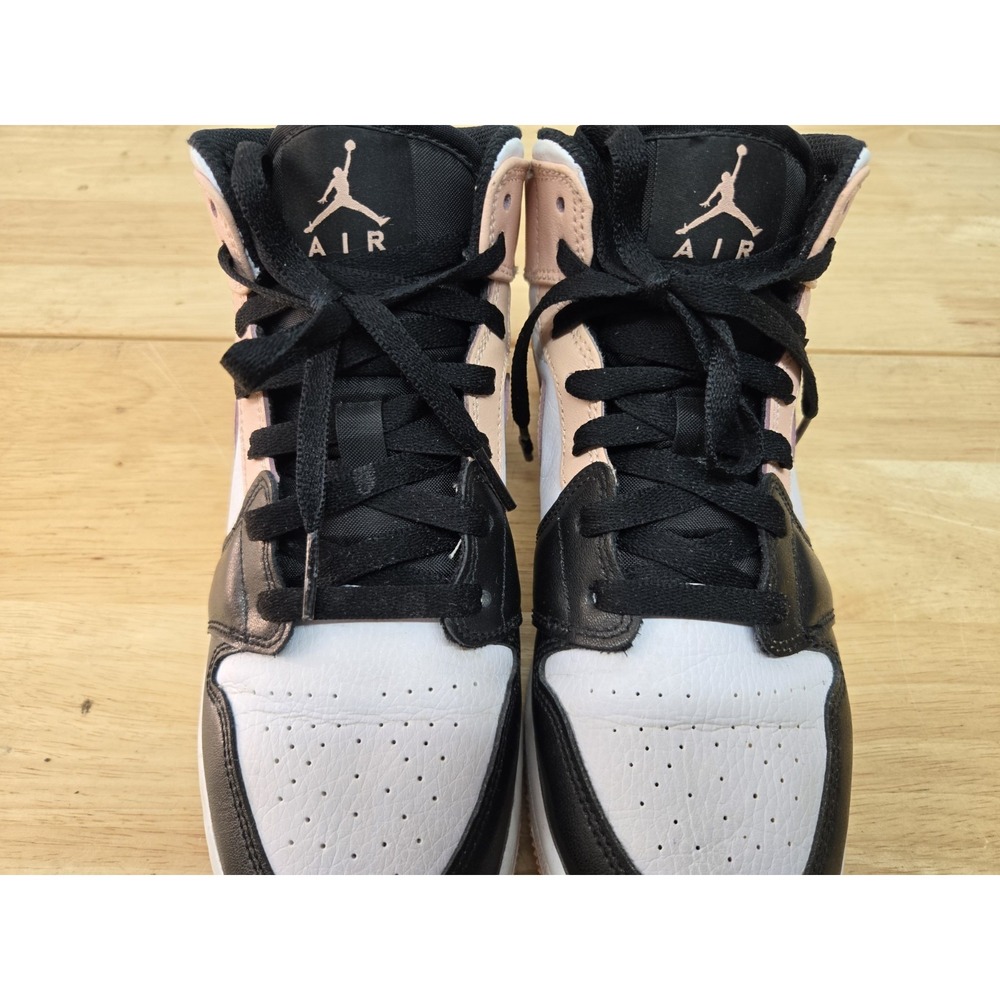 Nike Air Jordan 1 Mid Shoes Youth Size 5.5Y "Arctic Orange" - Picture 8 of 12